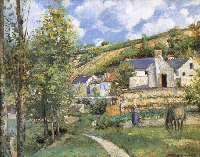 Camille Pissarro Pang map of the iceberg Schwarz